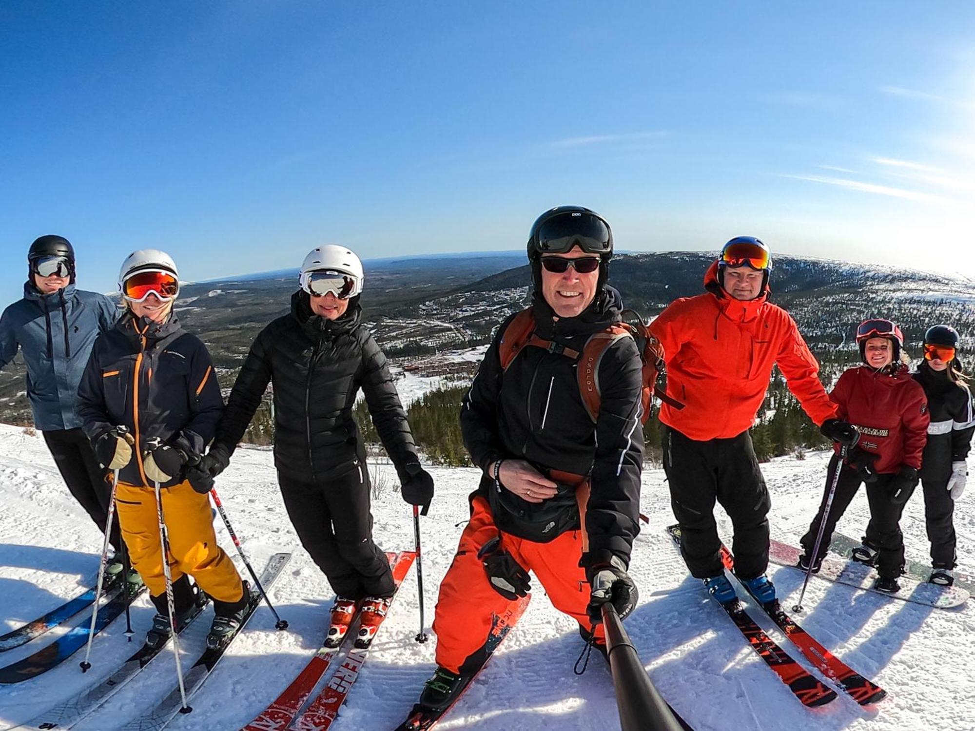 Stoten Ski Hotel Salen  Bagian luar foto