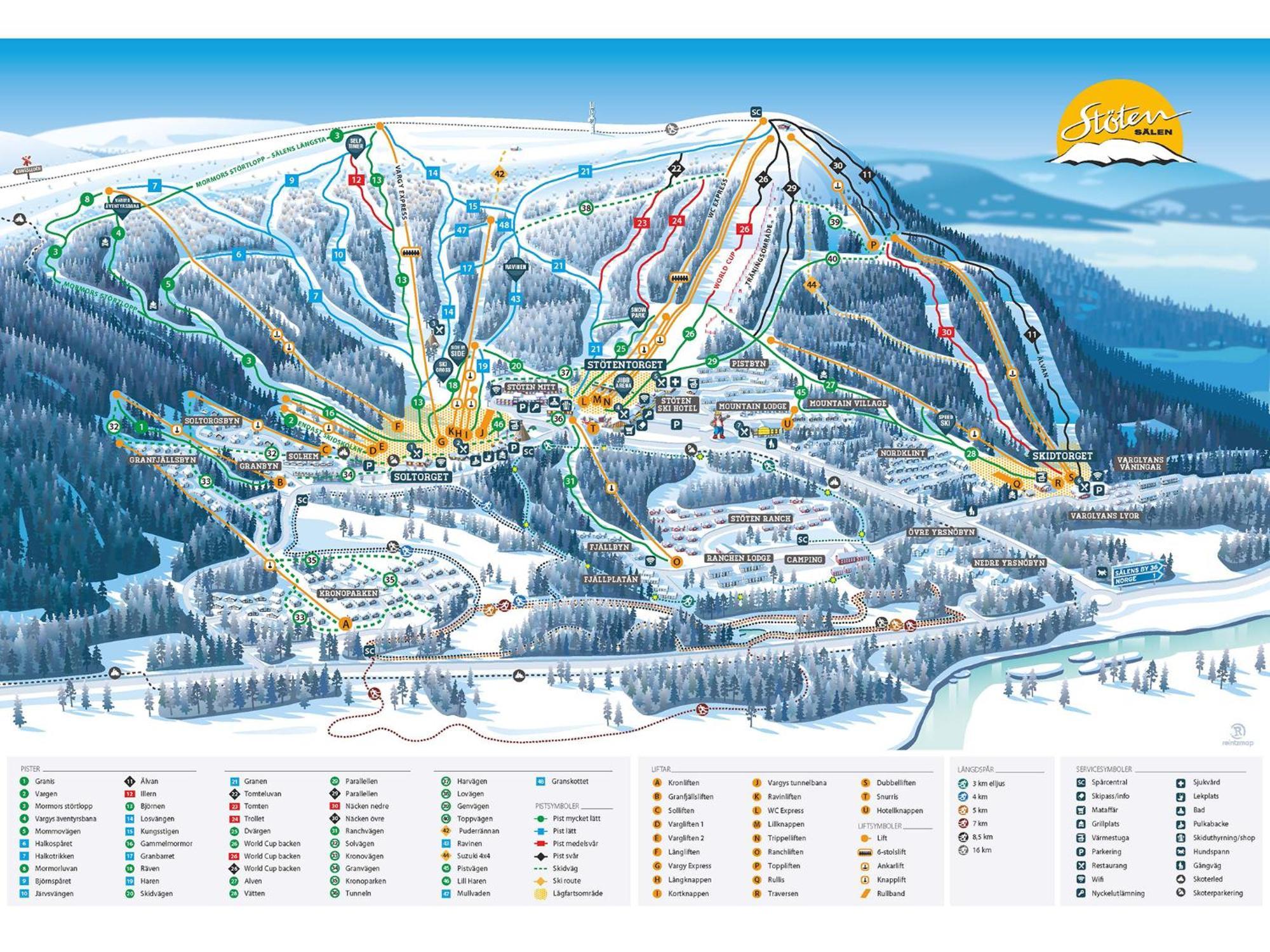 Stoten Ski Hotel Salen  Bagian luar foto